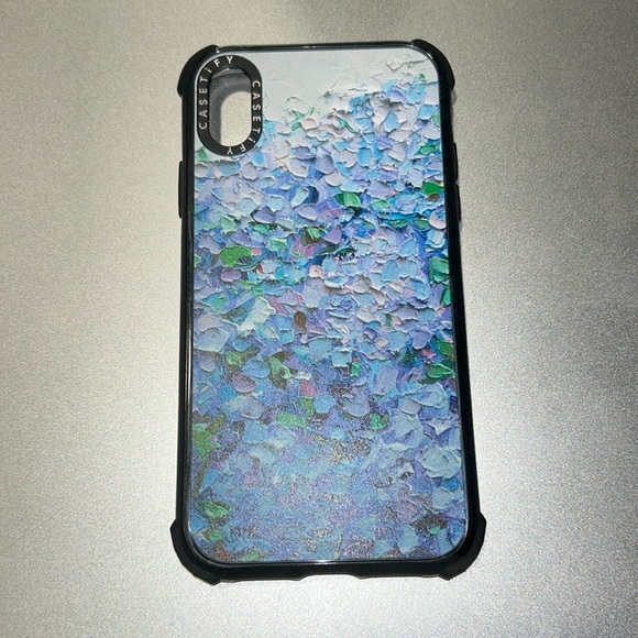 🌿CASETiFY Nantucket Blue Hydrangeas IPhone XR Protective Case - Picture 1 of 3